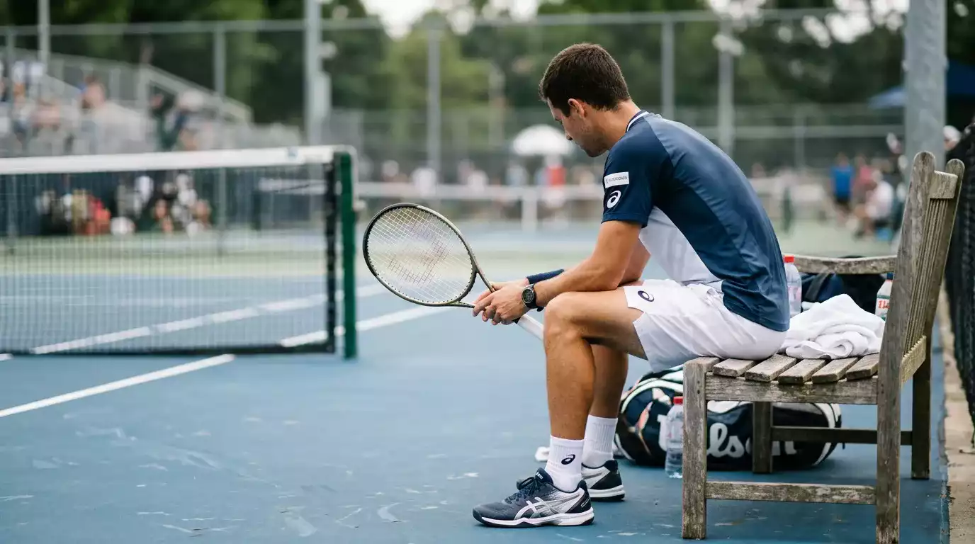 Psychologie sázení na tenis - kognitivní zkreslení tilt a sebekontrola